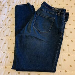 LC Lauren Conrad Medium Wash Skinny Jeans Jeggings